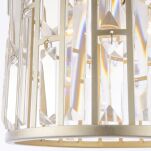 Lampa wisząca KYIV - P01110CP cosmolight 25 cm średnica szampańskie złoto - 2
