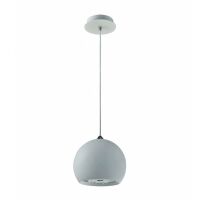 Lampa wisząca Regina WH FH5951BJ-200 WH Italux  ma kolor biały okrągły klosz nowoczesny