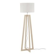 Drewniana lampa podłogowa ACROSS 6927 Nowodvorski wys. 160 cm