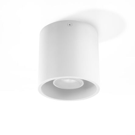 Lampa sufitowa plafon  Downlight Orbis biała techniczna SL.0021 SOLLUX LIGHTING tuba