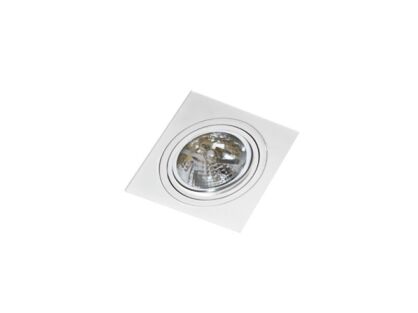 Lampa sufitowa wpuszczana techniczna Siro 1 White Azzardo Az0768