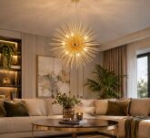 Lampa wisząca SOLEIL 12L Złota 107752 Markslojd - 8