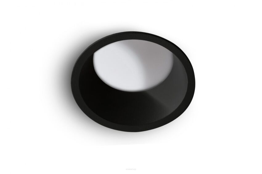Oprawa wpuszczana oczko AIDA ROUND 16W AZ4224 czarne średnica 14.5 cm LED
