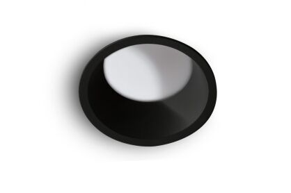 Oprawa wpuszczana oczko AIDA ROUND 16W AZ4224 czarne średnica 14.5 cm LED