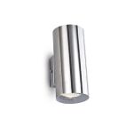Kinkiet HOT AP2 CHROM Ideal Lux  094182  posiada metalową obudowę w kolorze chromu idealna jakos oświetlenie schodowe - 3