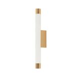 Kinkiet Q Parette Bianco / Gold ORLICKI DESIGN Tuba 29 cm biało- złota - 2