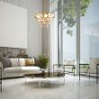 Lampa wisząca DIANA złoty MILAGRO ML5986  - 2