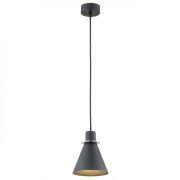 Lampa wisząca BEVERLY 4688 Argon Stożek czarny E27
