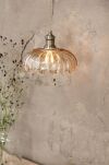 Lampa wisząca Kurage 1L E27 108858 Markslojd antyczny mosiądz/bursztyn Ø26cm - 4