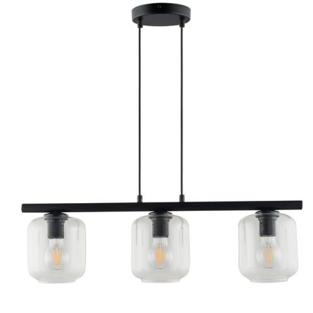 Lampa wisząca GLOSS 3 SIGMA 32252 przezroczyste klosze