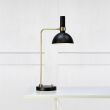 Lampa stołowa skandynawska  1-pł Larry MArkslojd Czarny/Złoty Szczotkowany 106973 - 2