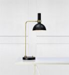 Lampa stołowa skandynawska  1-pł Larry MArkslojd Czarny/Złoty Szczotkowany 106973 - 2