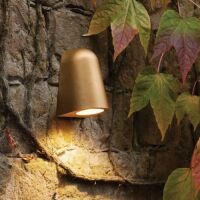 Lampa zewnętrzna ścienna Mast Light- Astro 7836 1317003 IP65 techniczna metal w kolorze antycznego mosiądzu