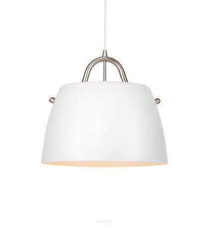Lampa wisząca SPIN 1L Biały/Stal 107727 Design by Tom Stepp