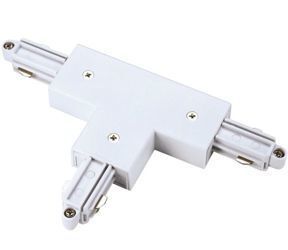 T łącznik biały do szynoprzewodów LP-553 WH