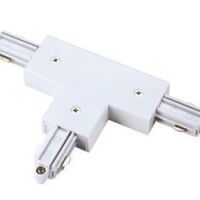 T łącznik biały do szynoprzewodów LP-553 WH