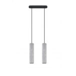 LAMPA  WISZĄCA LUVO 2 BETONOWA LOFTOWA TUBY minimalistyczna SL.0654 SOLLUX - 3