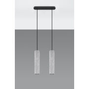 LAMPA  WISZĄCA LUVO 2 BETONOWA LOFTOWA TUBY minimalistyczna SL.0654 SOLLUX