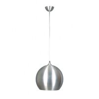 Lampa wisząca Polar MDE129/1 Italux kulisty klosz z metalu z wyciętymi ozdobnymi okręgami u góry pieknie przepuszczającymi światło