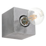 Kinkiet ABEL BETON LAMPA ŚCIENNA  KOSTKA  MINIMALISTYCZNA W STYLU INDUSTRIALNYM SL.0682 SOLLUX - 2