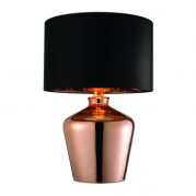 Lampa stołowa WALDORF szkło miedziane ENDON LIGHTING 61149