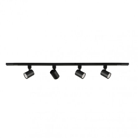 Zestaw szynowy LUMSI TRL-2071-4T-15-BL  Italux 150 cm czarny