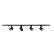 Zestaw szynowy LUMSI TRL-2071-4T-15-BL  Italux 150 cm czarny