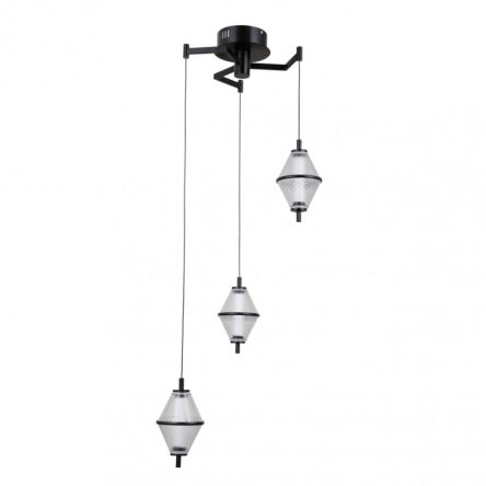 Lampa wisząca Fuente PND-34395-3-BK Italux