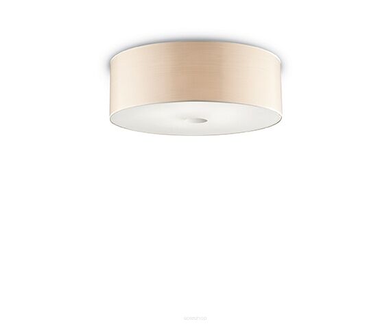 Plafon Woody PL5 090863 NOWOCZESNY IP20 E27 METAL  Ideal Lux OKRĄGŁA OPRAWA 