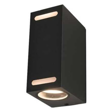 Kinkiet zewnętrzny ASSOS 9124 Nowodvorski Czarny wys. 15 cm