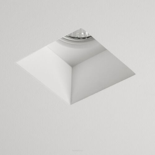Lampa sufitowa wpuszczana Blanco Square- Astro 5655 kwadrat biały gips