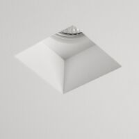 Lampa sufitowa wpuszczana Blanco Square- Astro 5655 kwadrat biały gips