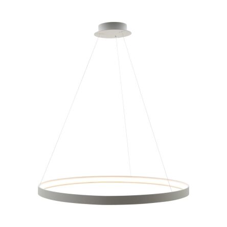 Lampa wisząca CIRCLE 110 ZumaLine LA0717/1 Szara okrągła o średnicy 110 cm
