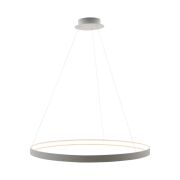 Lampa wisząca CIRCLE 110 ZumaLine LA0717/1 Szara okrągła o średnicy 110 cm