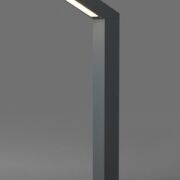 Słupek ogrodowy LHOTSE LED 4448 Nowodvorski Minimalistyczny elegancki 65 cm