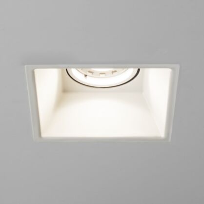 Lampa sufitowa wpuszczana Minima Square Fixed- Astro 5738 biała kwadrat techniczna 