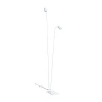 Lampa podłogowa Mono II 2xGU10 biała 212cm 7705
