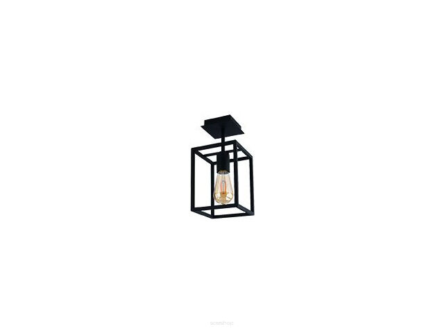 Lampa sufitowa CRATE prostokąt czarna Nowodvorski 9045