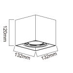 Oprawy natynkowe CARDI I BIANCO ORLICKI DESIGN nowoczesna Metal / Białe Mat - 4