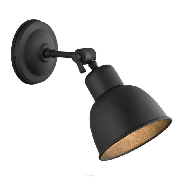 Kinkiet EUFRAT 3185 Argon Metalowy regulowany CZARNY 