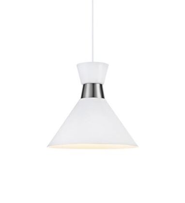 Lampa wisząca skandynawska biały klosz WAIST MArkslojd 106801