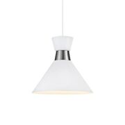 Lampa wisząca skandynawska biały klosz WAIST MArkslojd 106801