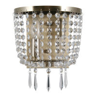 KINKIET CORTINA WL-30138-2B ITALUX  ELEGANCKA LAMPA ŚCIENNA W KOLORZE ANTYCZNEGO BRĄZU E14 