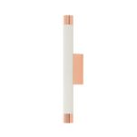 Kinkiet Q Parette Bianco / Rose Gold ORLICKI DESIGN Tuba 29 cm różowe złoto - 4