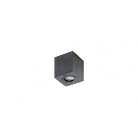 Lampa sufitowa techniczna Plafon Brant SQUARE AZ2878 IP44 AZzardo  oprawa w kolorze czarnym kostka