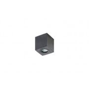 Lampa sufitowa techniczna Plafon Brant SQUARE AZ2878 IP44 AZzardo  oprawa w kolorze czarnym kostka