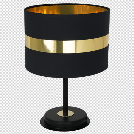 Lampa stołowa PALMIRA BLACK/GOLD MILAGRO MLP6322 