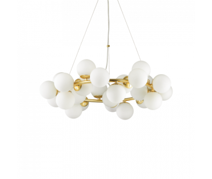 Lampa wisząca Żyrandol Dna SP25 208398 NOWOCZESNY IP20 G9 METAL Ideal Lux OPRAWA W STYLU NOWOCZESNYM 
