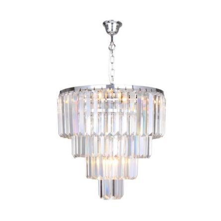 LAMPA WISZĄCA LAMPA WEWNĘTRZNA (WISZĄCA) ZUMA LINE AMEDEO PENDANT 17106/4+1-CHR