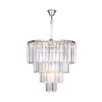 LAMPA WISZĄCA LAMPA WEWNĘTRZNA (WISZĄCA) ZUMA LINE AMEDEO PENDANT 17106/4+1-CHR